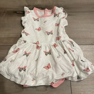 Kyte Baby Twirl Bodysuit Dress in Butterfly🦋💕